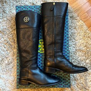Tory Burch Tall Black Riding Boot